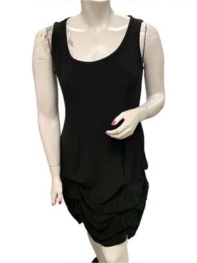 dressbarn Black Sleeveless Scoop Neck Mini Dress Size XL